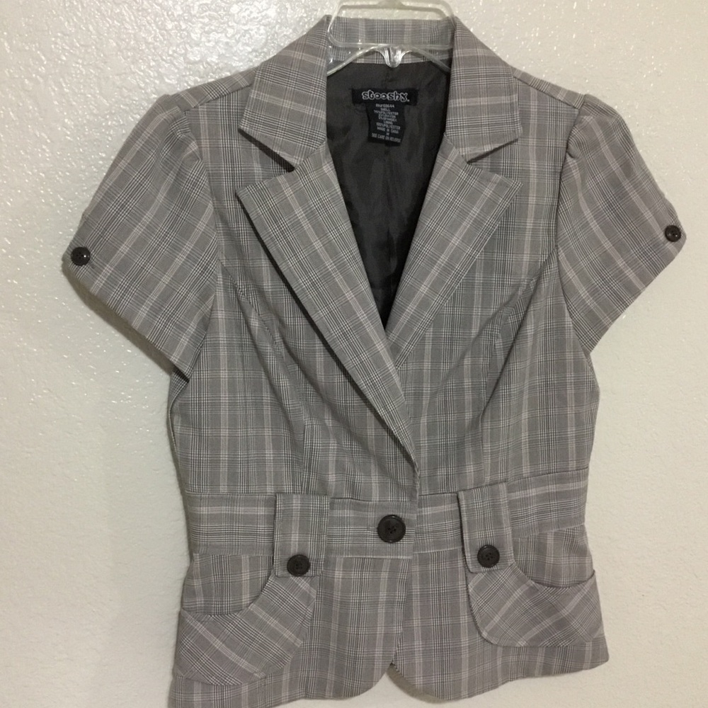 Plaid Blazer
